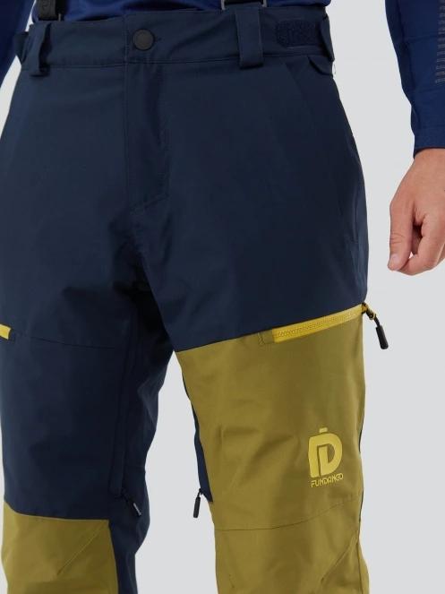 pantaloni de schi pt. barbati Fundango Teak Colourblock Pants verde 6
