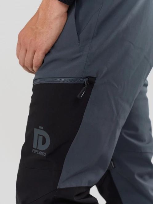 pantaloni de schi pt. barbati Fundango Teak Colourblock Pants gri 5
