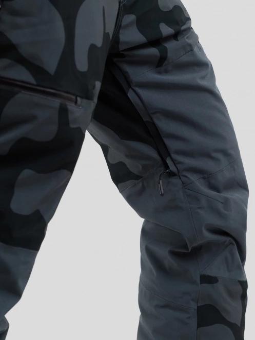 pantaloni de schi pt. barbati Fundango Teak Colourblock Pants gri 6