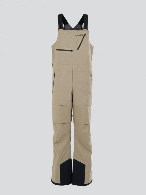 pantaloni de schi pt. barbati Fundango Benton 3L Bib Pants nisip 11