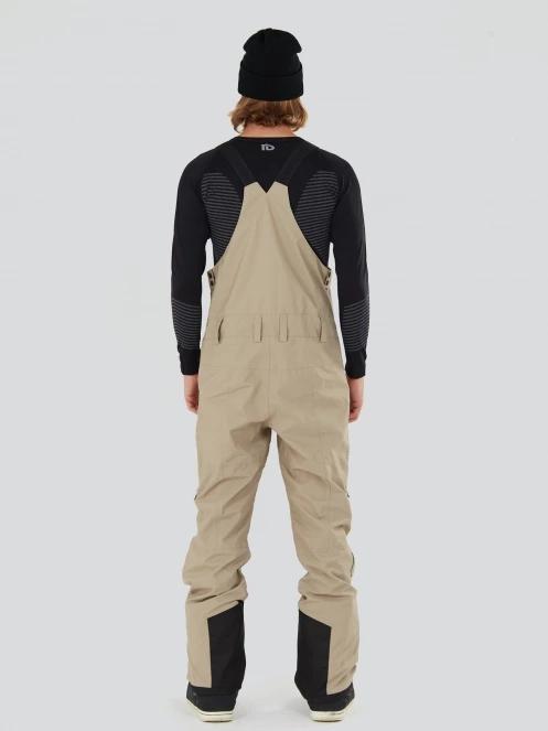 pantaloni de schi pt. barbati Fundango Benton 3L Bib Pants nisip 3