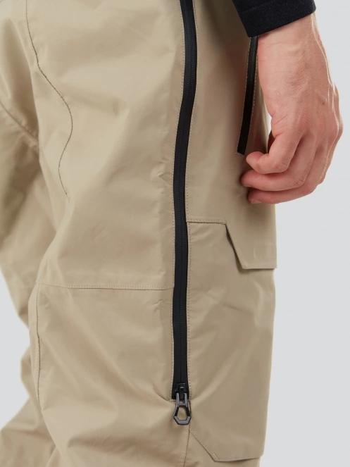 pantaloni de schi pt. barbati Fundango Benton 3L Bib Pants nisip 8