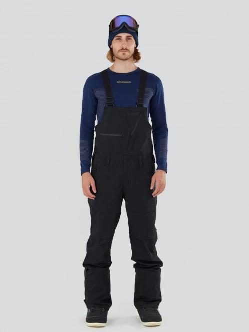 pantaloni de schi pt. barbati Fundango Benton 3L Bib Pants negru 2