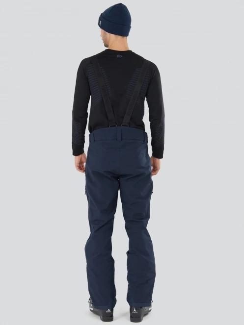 pantaloni de schi pt. barbati Fundango Mugo Fullzip Pants albastru inchis 3