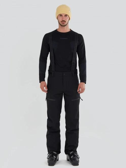 pantaloni de schi pt. barbati Fundango Mugo Fullzip Pants negru 4