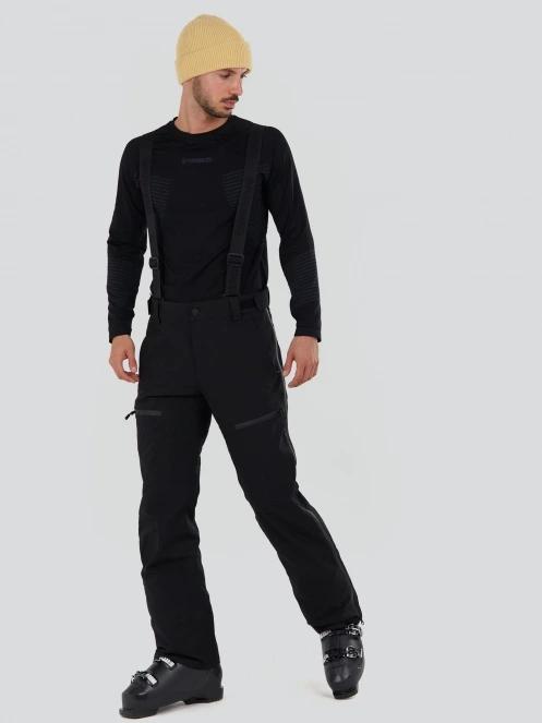 pantaloni de schi pt. barbati Fundango Mugo Fullzip Pants negru 5