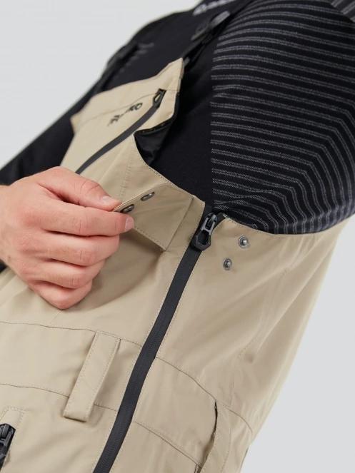 pantaloni Fundango Benton ECO 3L Bib Pants nisip 10