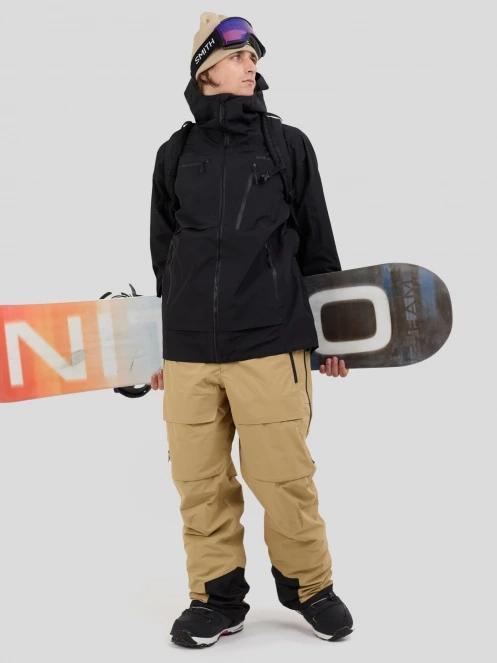 pantaloni Fundango Benton ECO 3L Bib Pants nisip 4