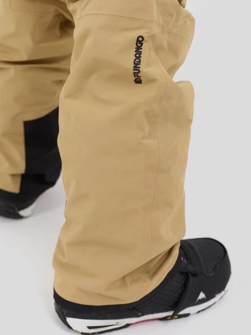 pantaloni Fundango Benton ECO 3L Bib Pants nisip 9