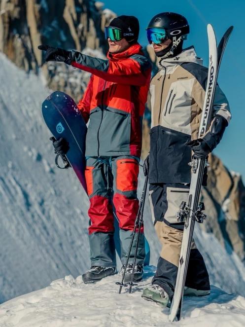 pantaloni de schi pt. barbati Fundango Nexara ECO 3L Pants rosu 11