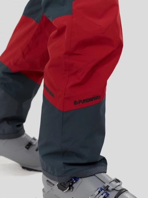 pantaloni de schi pt. barbati Fundango Nexara ECO 3L Pants rosu 9