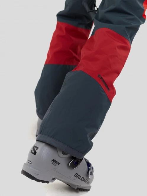 pantaloni de schi pt. barbati Fundango Nexara ECO 3L Pants rosu 10