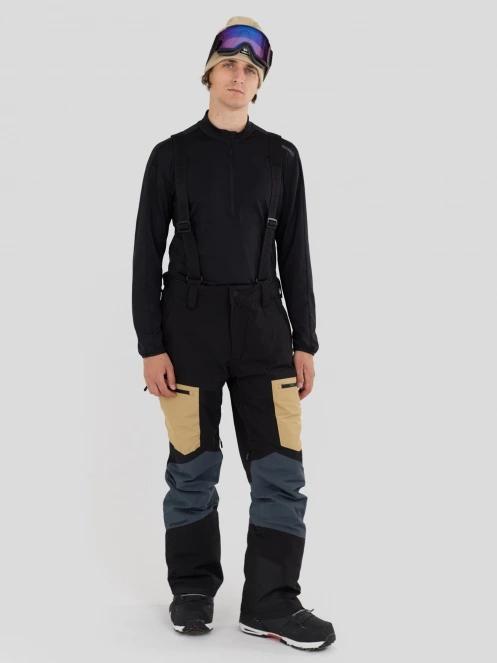 pantaloni de schi pt. barbati Fundango Nexara ECO 3L Pants nisip 2