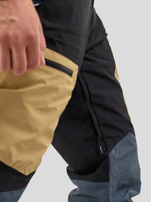 pantaloni de schi pt. barbati Fundango Nexara ECO 3L Pants nisip 9