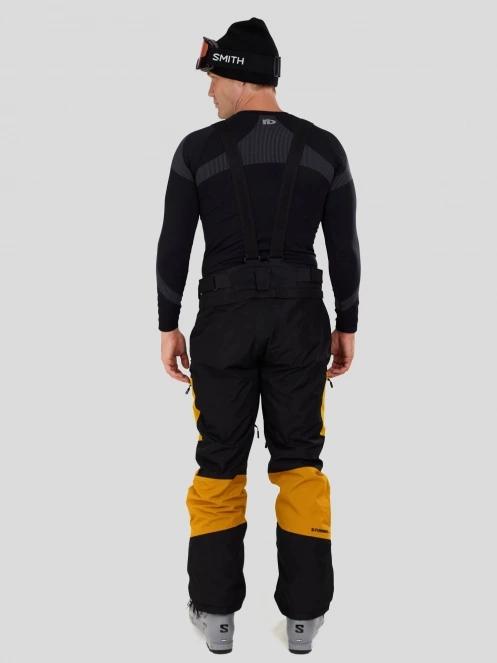 pantaloni de schi pt. barbati Fundango Nexara ECO 3L Pants galben 3