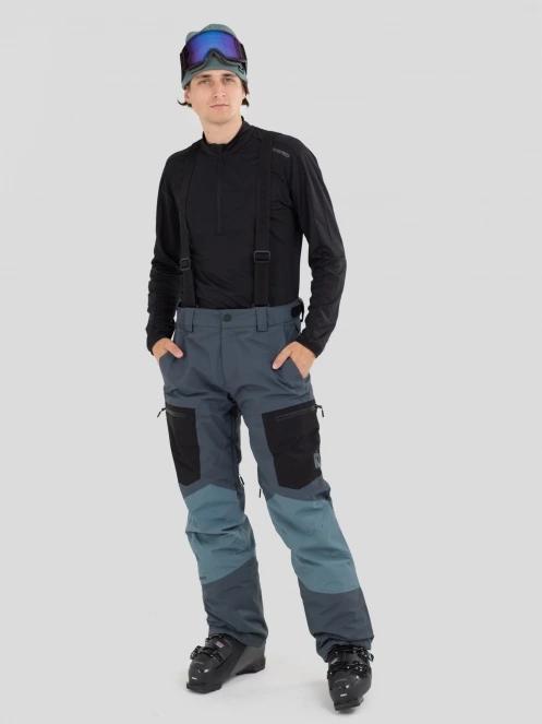 pantaloni de schi pt. barbati Fundango Nexara ECO 3L Pants verde 2