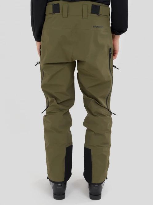 pantaloni pt. barbati Fundango Artane ECO 3L Shell Pants verde 3