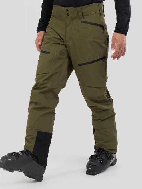 pantaloni pt. barbati Fundango Artane ECO 3L Shell Pants verde 5