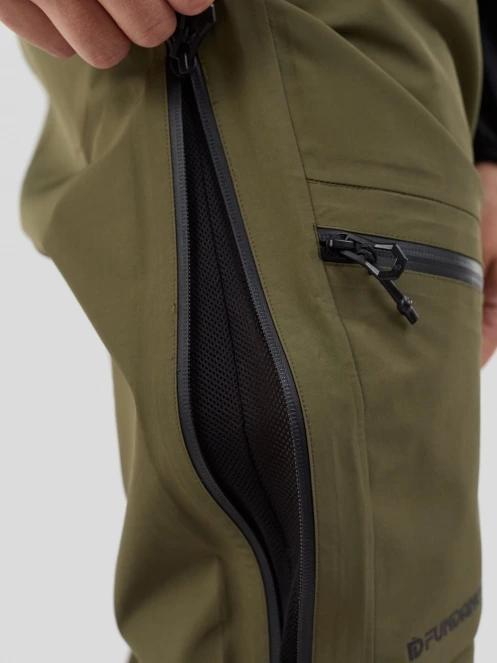 pantaloni pt. barbati Fundango Artane ECO 3L Shell Pants verde 7
