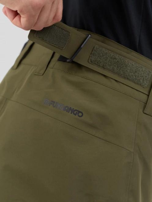 pantaloni pt. barbati Fundango Artane ECO 3L Shell Pants verde 8