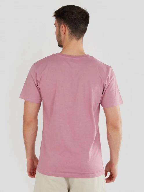 tricou cu maneci scurte pt. barbati Fundango Basic-T Logo 04 violet 3