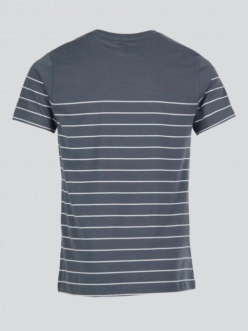 tricou cu maneci scurte pt. barbati Fundango Jaggy Pocket T-shirt gri 9