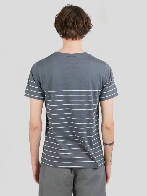 tricou cu maneci scurte pt. barbati Fundango Jaggy Pocket T-shirt gri 3