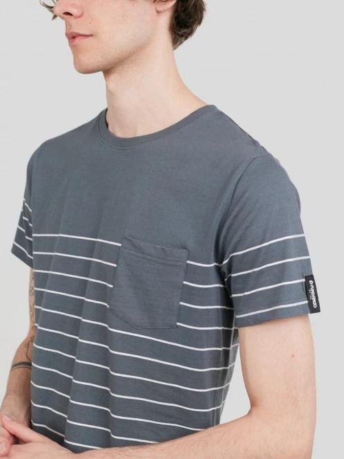 tricou cu maneci scurte pt. barbati Fundango Jaggy Pocket T-shirt gri 6