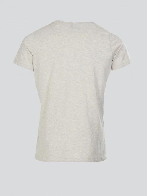 tricou cu maneci scurte pt. barbati Fundango Jaggy Structured T-shirt nisip 8
