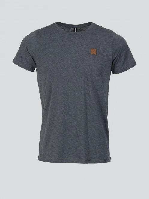 tricou cu maneci scurte pt. barbati Fundango Jaggy Structured T-shirt gri 8