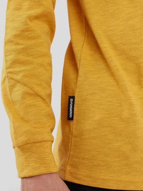 tricou cu maneci lungi pt. barbati Fundango Justin Longsleeve T-shirt galben 7