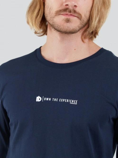 tricou cu maneci lungi pt. barbati Fundango Long-T Longsleeve T-shirt albastru inchis 6