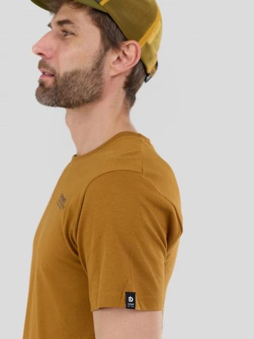 tricou cu maneci scurte pt. barbati Fundango Compass Graphic-T galben 5