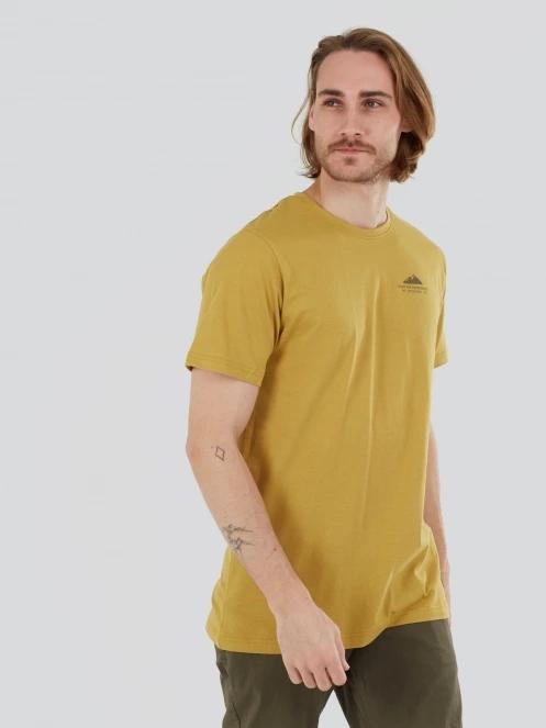 tricou cu maneci scurte pt. barbati Fundango Round Graphic-T oliv 5