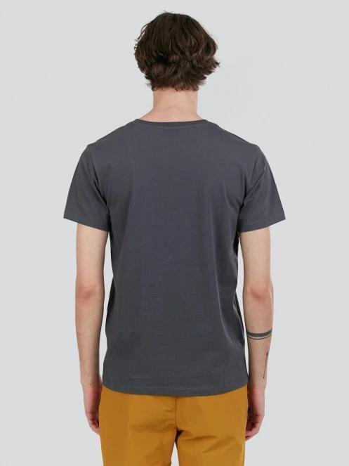 tricou cu maneci scurte pt. barbati Fundango Mountain Graphic-T gri 3