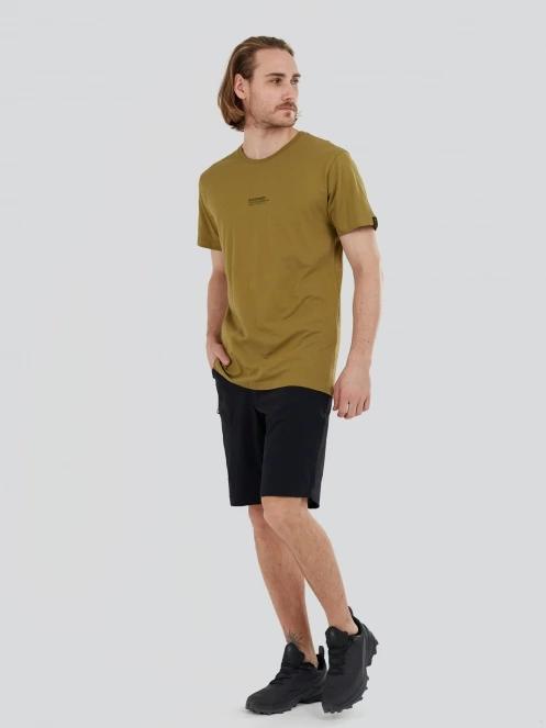 tricou cu maneci scurte pt. barbati Fundango Globe Graphic-T verde 5