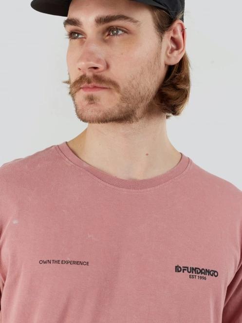 tricou cu maneci lungi pt. barbati Fundango Surfer Graphic-T roz 5