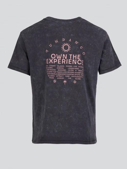 tricou cu maneci scurte pt. barbati Fundango Dane Surf Pocket-T negru 9