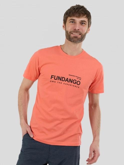 tricou cu maneci scurte pt. barbati Fundango Vital Graphic-T rosu 2