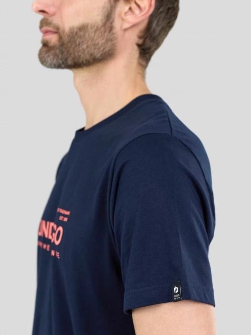 tricou cu maneci scurte pt. barbati Fundango Vital Graphic-T albastru inchis 7