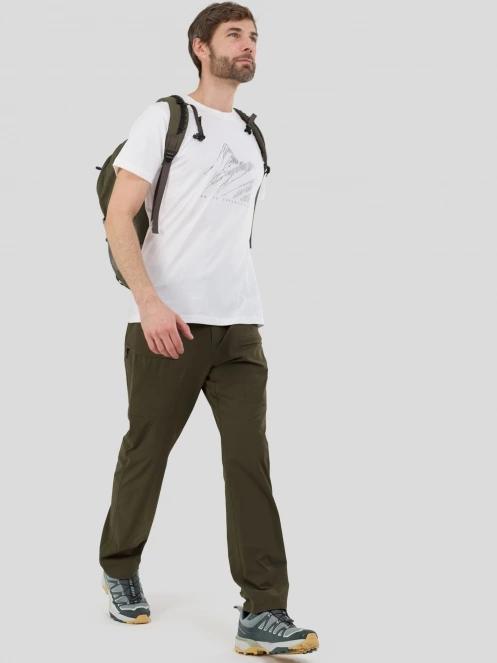 tricou cu maneci scurte pt. barbati Fundango Montes Graphic-T alb 5