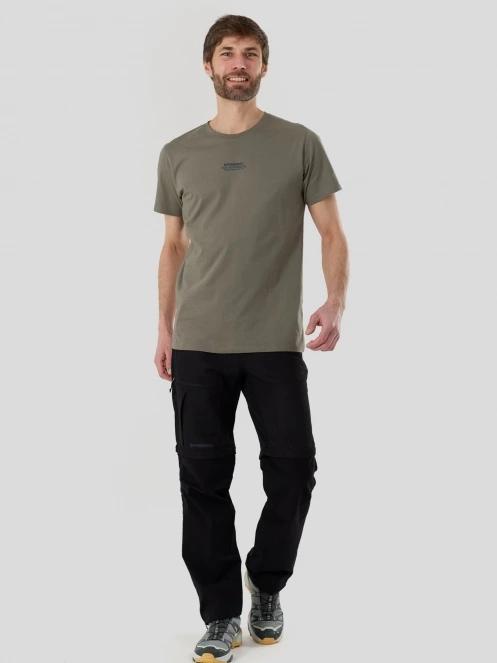 tricou cu maneci scurte pt. barbati Fundango Montes Graphic-T oliv 4