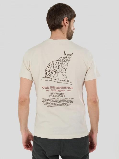 tricou cu maneci scurte pt. barbati Fundango Montes Graphic-T nisip 2