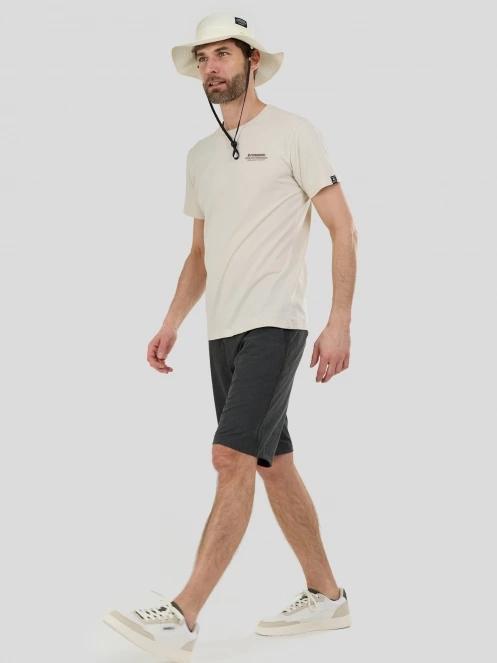 tricou cu maneci scurte pt. barbati Fundango Montes Graphic-T nisip 5