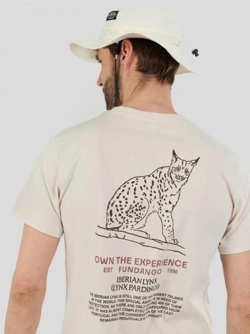 tricou cu maneci scurte pt. barbati Fundango Montes Graphic-T nisip 7