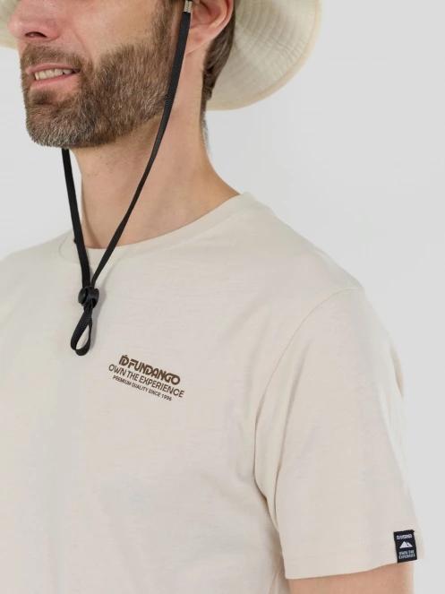 tricou cu maneci scurte pt. barbati Fundango Montes Graphic-T nisip 8