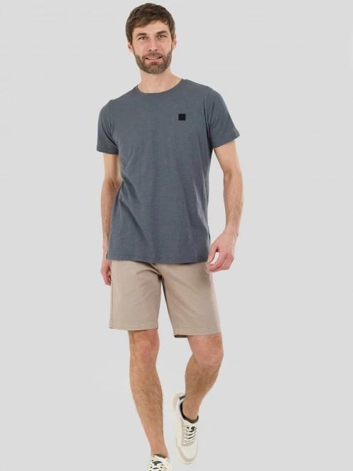tricou cu maneci scurte pt. barbati Fundango Jaggy II Structured T-shirt gri 4