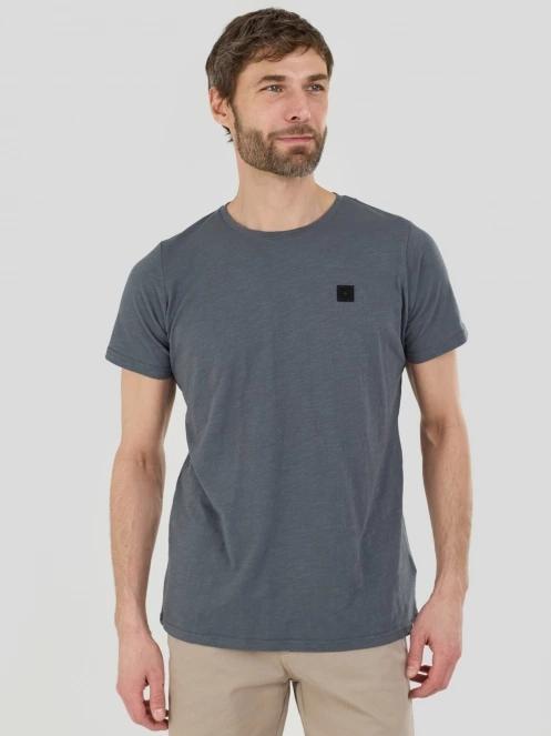 tricou cu maneci scurte pt. barbati Fundango Jaggy II Structured T-shirt gri 5