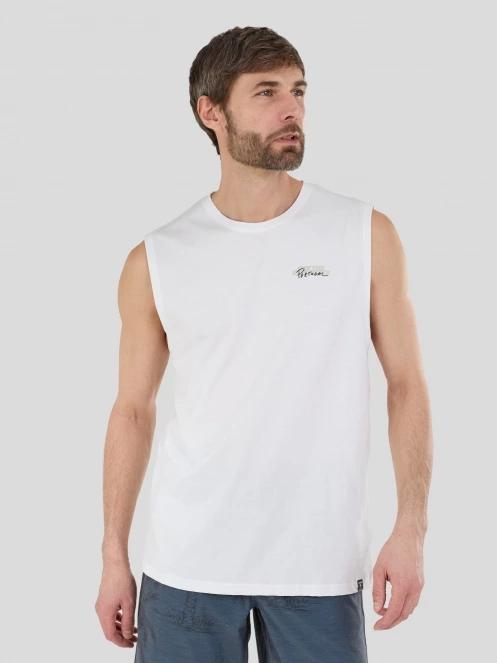 maiou pt. barbati Fundango Alon II Surf Tank-T alb 2