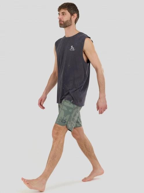 maiou pt. barbati Fundango Alon II Surf Tank-T negru 5